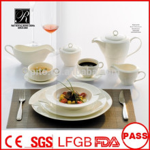 Wholesale durable nice quality plates high quality dinnerware sets for banquet restaurant